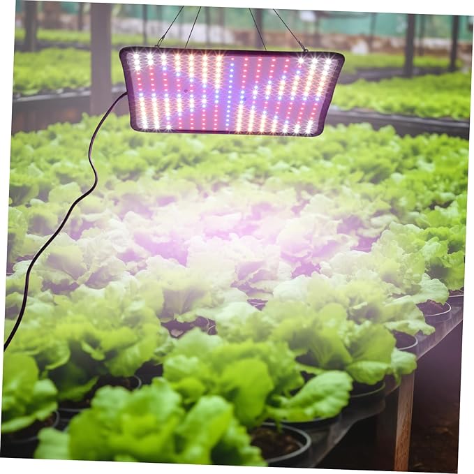 YARNOW 1set Indoor Led Plant Grow Light Hanging Chain Led Growth Lamp for Greenhouse and Hydroponic Use Voltage Ultra-Thin Design