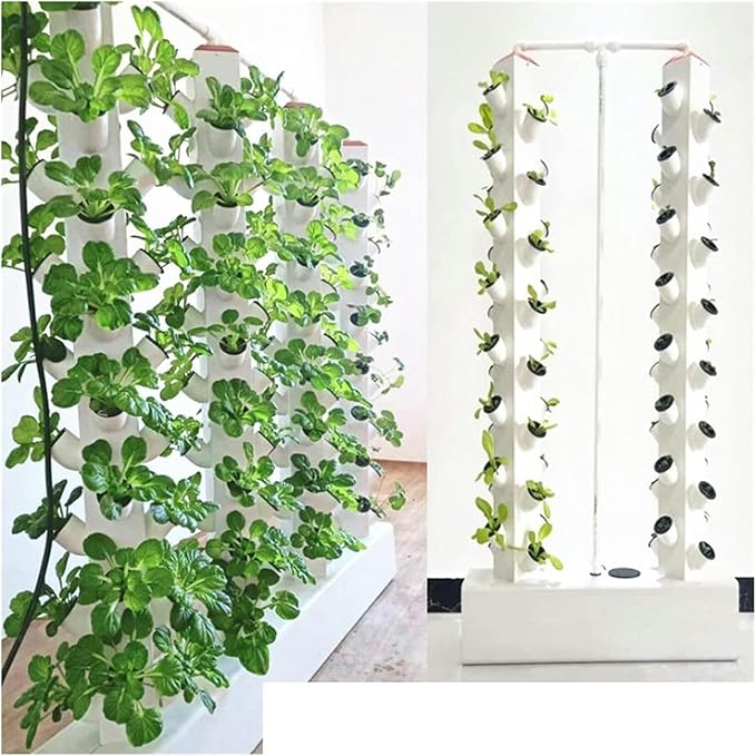 Hydroponic Tower Growing Sytem Hydroponic Tower Growing Sytem Indoor Vertical Hydroponics Tower Gardeeroponic Growing Kit Planting Fr