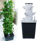 Hydroponics Tower System of Garden Hydroponic Culture A Plain Cultivation Kit for Herb Fruits and Vegetables with Moisturizing Pump Adapter Network Packages Fruit Timer