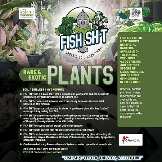 Fish Head Farms Organic Soil Conditioner - Organic Fertilizer for Increased Yield and Flavor - Plant Fertilizer Plant Nutrients for Soil Soilless Hydroponic Farming - 5L