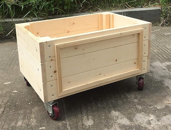 Seny Raised Garden Beds for Vegetables Garden Planter Boxes with Wheels Outdoor Indoor