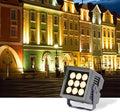 LED Beam Spotlight 111V-240V Long Range 180° Rotation Spotlight IP66 Outdoor Waterproof Narrow Beam SpotlightVilla Led Beam Landscape Projection LightsPurple 80W(111V)