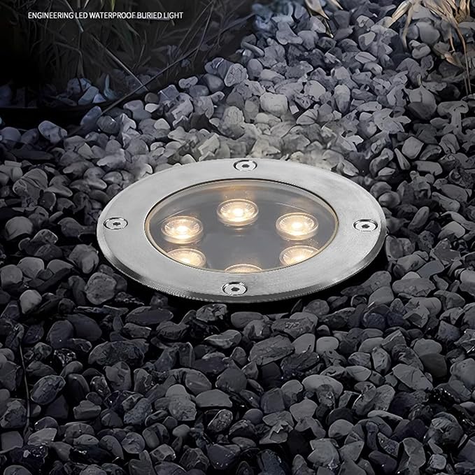 LED Landscape Light Outdoor Recessed Ground IP66 Waterproof AC85-110V Underground for Floor Driveway Deck Step Garden Tree s