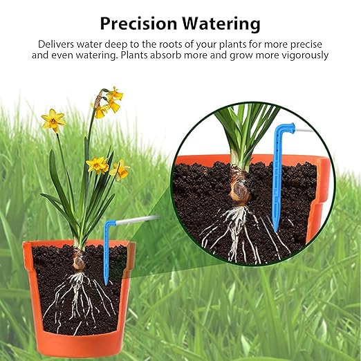 Automatic Plant Waterer Smart Timer Self Watering System Indoor Garden Irrigation Kit - Drip Irrigation System Efficient Watering for Plants