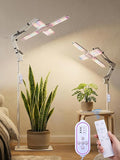 240 LEDs Grow Lights for Indoor Plants with Timer 6/12/16H Full Spectrum Plant Lights for Indoor Growing 10 Dimmable Level 24-72 Height Adjustable Tabletop Grow Light Floor Lamp with Remote Control