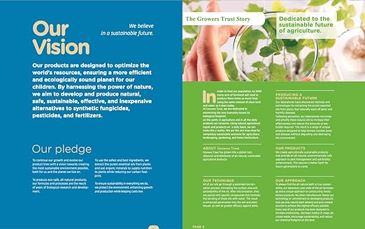 Growers Trust Powdery Mildew Killer Non-Toxic Biodegradable - Natural Fungicide - (Solution Makes 5 Gallon RTU )