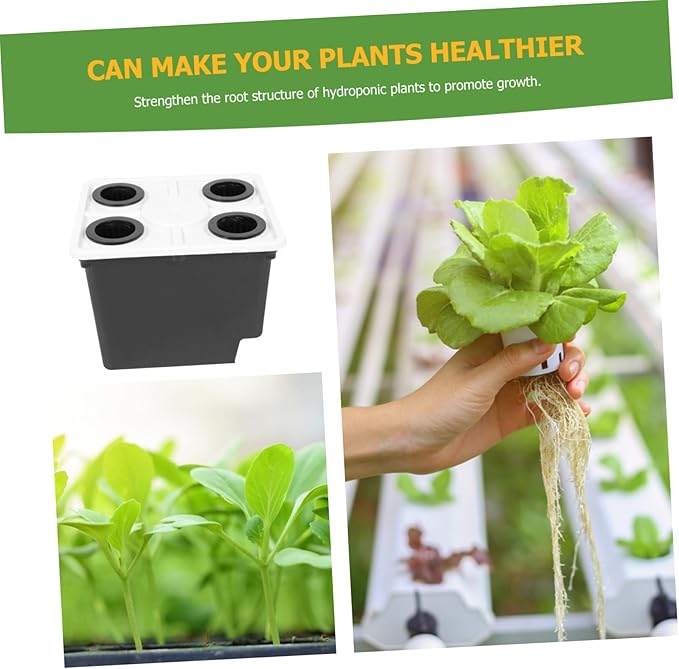 Happyyami Hydroponic Bucket Herb Growing Kit Indoor Hydroponic Systems for Greenhouse