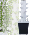 Hydroponic Planting System Kit Indoor Vertical Planting Garden Box Suitable for Fresh Herbs Vegetables and Fruits(25 Holes)