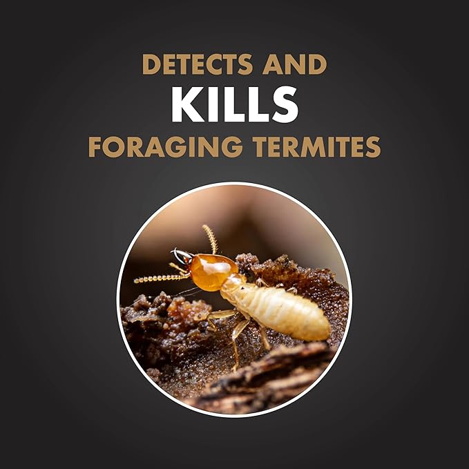 Spectracide Terminate Termite Detection &amp Killing Stakes Kills Foraging Termites Detects Termite Activity 15 Count 6 Pack