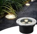 Outdoor Landscape Spotlight LED Landscape lamp for Outdoor use - LED recessed Lights IP67 Waterproof LED recessed Spotlight Round recessed Spotlight for The Lawn LE Yellow Light-6 W