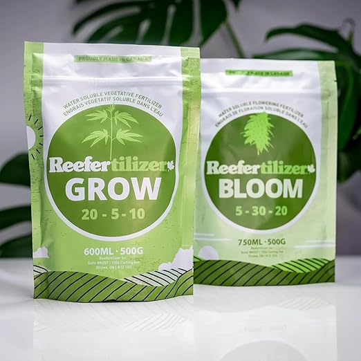 Reefertilizer® Grow and Bloom Bundle - Water Soluble Fertilizer &amp Micronutrients for Veg and Flower