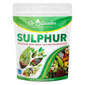 Go Garden Sulphur 90% WG Micronutrient Fertilizer 900G - Enhances Yield Quality &amp Quantity Ideal for Fruits Flowers Vegetables Efficient Sulphur Release Plant Growth Booster