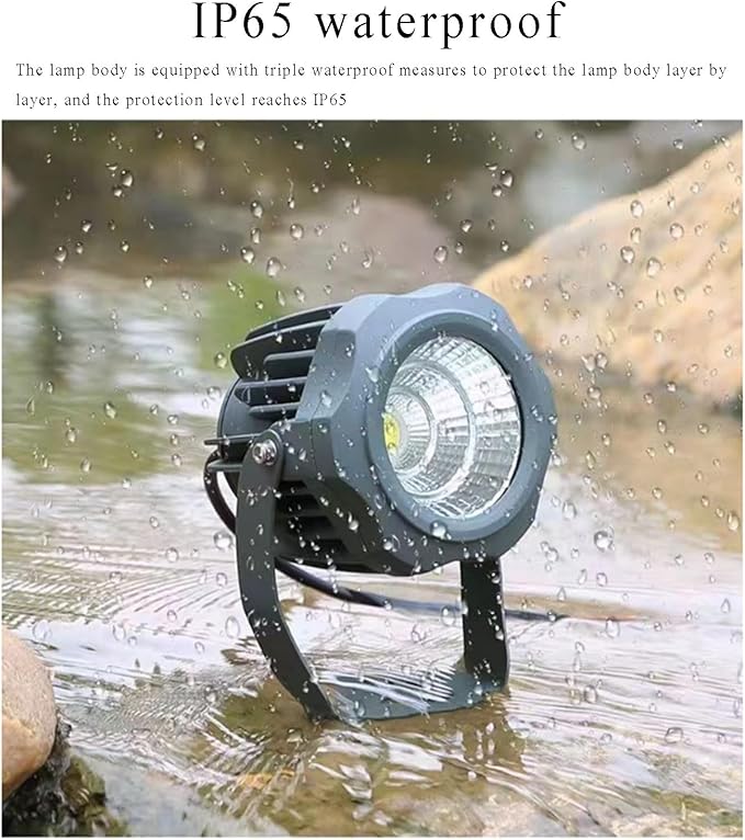 Low Voltage LED Spotlight Rotatable Landscape Light AC12/24V IP65 Waterproof Tree Light for Villa Exterior Garden Lawn COB Floodlight