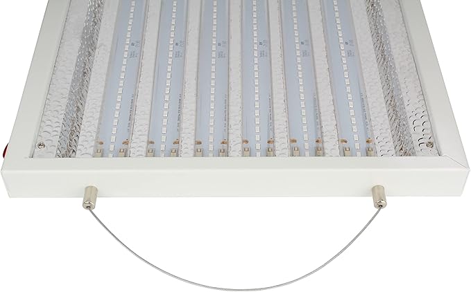 The LED Panel with UV 365nm Light 1X1Ft/50W &amp Build-in Timer120-277V Input Great for a Stand Along LED Grow Lights or Boost UV Input to get Strong and Fast Growing. (1X1Ft/50W)
