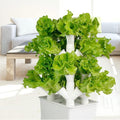 Hydroponic Tower Grow SystemGarden Hydroponic Growing System Vertical Tower for Fresh Herb Garden Fruits VegetablePlant Tower Gift for Gardening Lover24Holes
