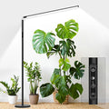 STERREN Plant Floor Lamp for Indoor Plants Full Spectrum LED Grow Light with 4/8/12H Timer Dimmable Black Plant Light with Stand Rotary Tall Grow Lights Head Adjustable 4000K