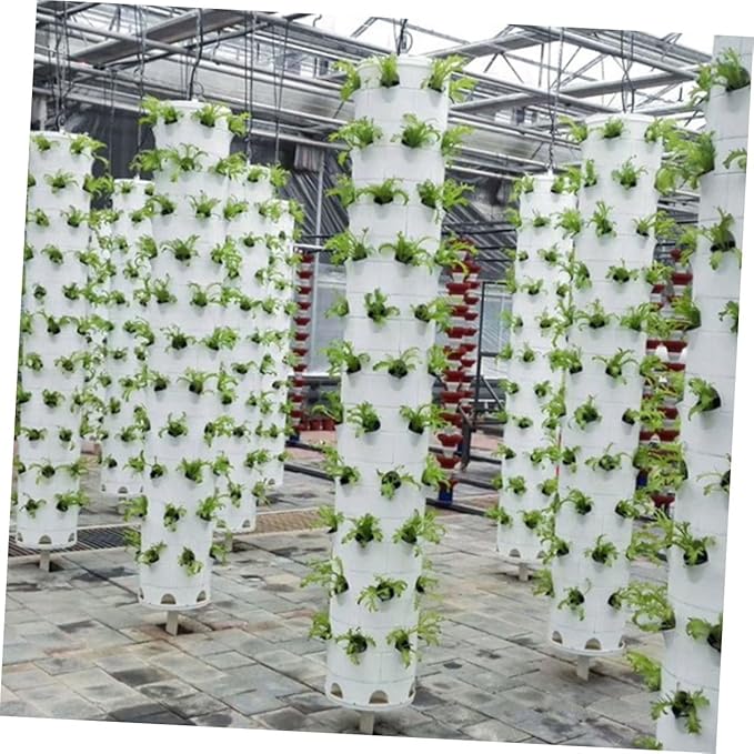 BESPORTBLE 2sets Vertical Hydroponics Tower Planting Cups Hydroponic Plant Cups for Garden