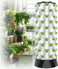 Hydroponics Tower Indoor Growing System 48/64/80 PlantFarm Greenhouse Hydroponic Grow System with Water Pump for Gardening Lover6floors