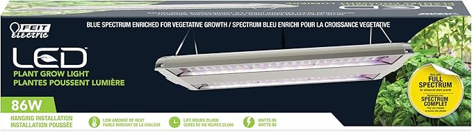 Feit Electric 80W LED Full Spectrum High Bay Grow Light (GLP14FS/HB/80W/LED) 14''
