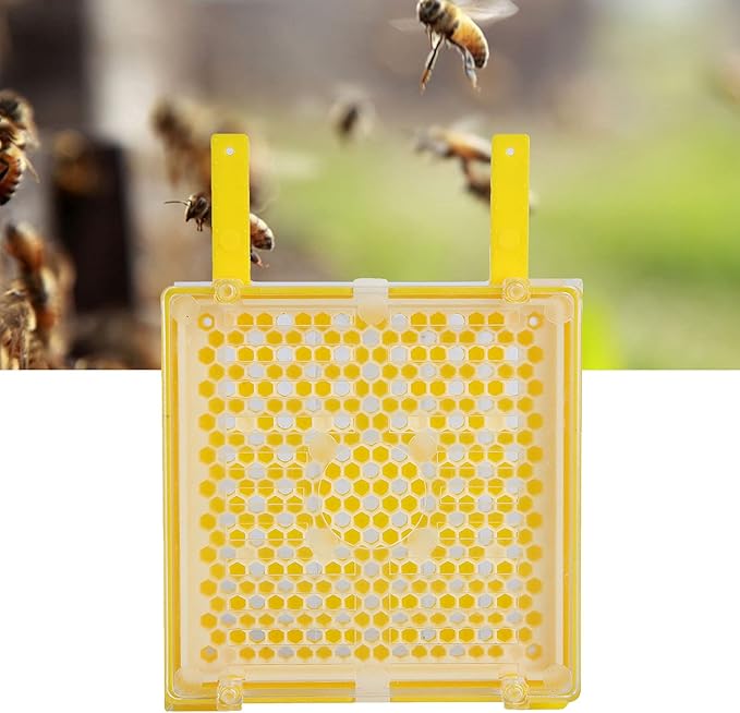 Queen Bee Rearing Kit Durable Plastic Grafting Tool Set for Beekeeping Complete System with Cell Cups and Marking Tools for Hive Management