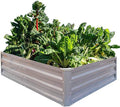 Galvanized Raised Garden Beds for Vegetables Metal Planter Boxes Outdoor Large Patio Bed Kit Planting Herb 5x3x1ft