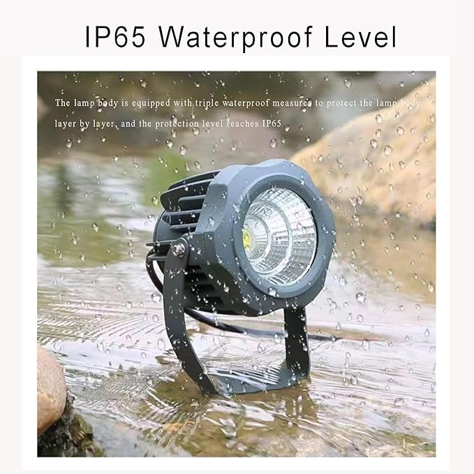 LED Floodlight Outdoor Spotlight IP66 Waterproof AC85-265V Rotatable Flood Light for Yard Patio Front Door Garden Pathway Landscape Lights(Yellow50W)