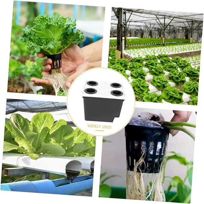 HANABASS Soilless Cultivation Barrel Greenhouse Fruit Planting Bucket Hydroponics Growing System Buckets