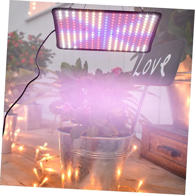 BESPORTBLE Indoor Led Grow Lights for Plants Led White Hanging Growth Lamp Easy Install