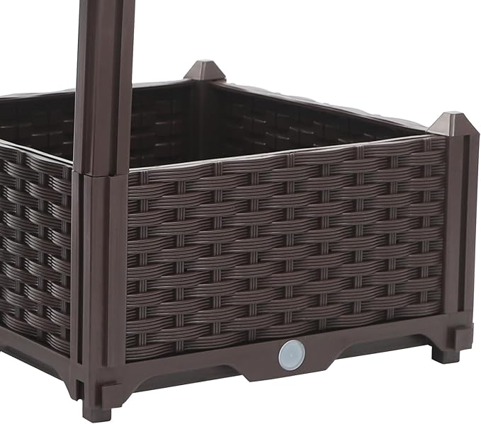 Raised Garden Bed Multifunctional Elevated Planter Garden Box with Drainage Holes 3 Boxes 6 Deep Planter Raised Bed for Indoors Patio Garden