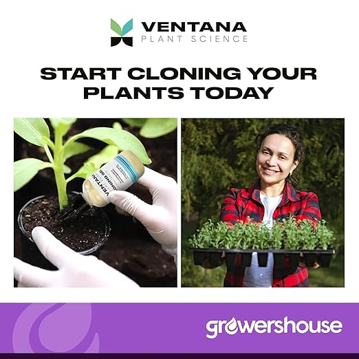 Rapid Rooter Propagation Kit: 4 oz/118ml VPS Cloning Gel &amp 50 Rapid Rooter Starter Plugs
