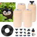 4pcs Automatic Drip Irrigation Kits Garden Irrigation 30oz 3.5x3.5x7in Ollas Plant Watering Device Easy Self Watering Planter Olla Watering Classic Vacation Plant Watering Devices