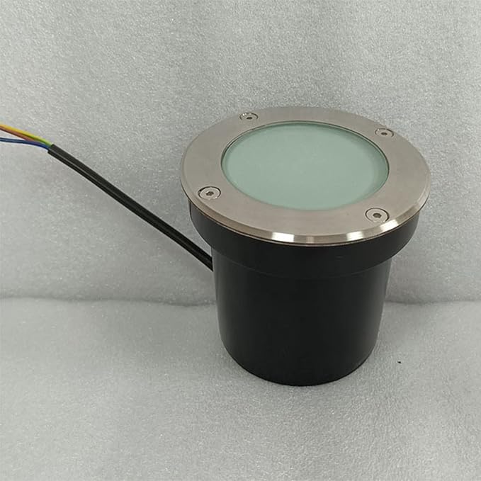 Outdoor Landscape Spotlights Outdoor LED Inground Lights Waterproof Anti Glare Landscape Lighting for Garden Pathway Driveway and Patio 18W Green Light IP67 Rated