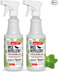 Mighty Mint Peppermint Oil Mouse Repellent Spray – Natural Indoor &amp Outdoor Control for Mice and Rodents – Plant-Based Extra-Strong Formula - 16 oz (Pack of 2)
