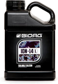 BioAg ION-14 Liquid Silicon &amp Humic/Fulvic Acids (1 Gallon) Silica Silicate si Carbon micronutrient Fertilizer hydroponic Indoor Garden Lawn foliar (ION-L-9999)