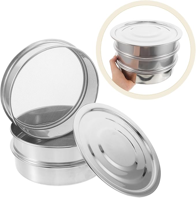 1 Set Machine Sprouting Kit for Wheat Grass Broccoli Growing Kit with Lid Stackable Growing Trays Broccoli Sprouting Kit with Lid Silver Stainless Steel