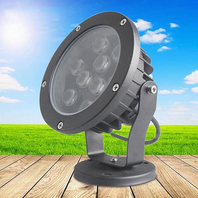 LED Spotlight - Led Beam Light AC 90-260 V Villas Garden Buried Garden Lamp Ip65 Waterproof Ground LED Landscape Lights Decorative Lighting Ground Light Easy Installation(Warm White5W)