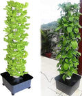 45 Holes Hydroponics TowerGarden Hydroponic GrowingAeroponics Growing Kitfor HerbsFruits and VegetablesIndoor Outdoor Shome Gardening
