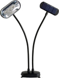 Solar 33845/2 Solar Dual Head Lite-Anywhere Spot Exterior Lighting 2 Black