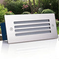 Outdoor Recessed Spotlights - 220V IP65 Waterproof LED Landscape Lamps for Garden Pathways and Steps (Red 5W)