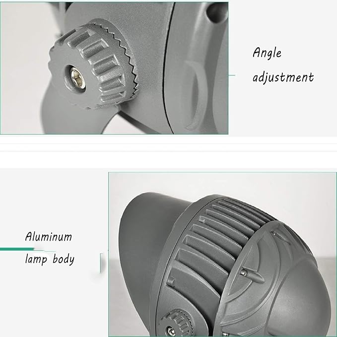 LED Landscape Lamps - Rotation Spotlight AC 220V Spotlight Led Beam Light Long Beam Floodlights IP65 Waterproof Outdoor LED Spotlights Narrow Light Wall Washer(Red27W)