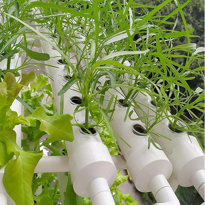 Hydroponics Growing SystemHydroponic Garden Water Pump with Water Tank Hydroponics Growing System 36 Sites Hydroponic Growing Kits &amp Systems GYL24824(Color:Pulley Style)