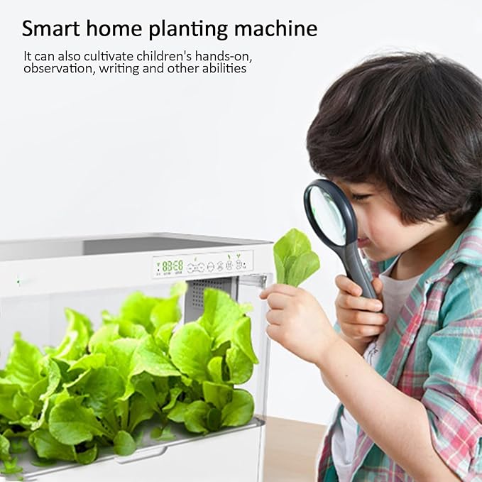 Hydroponics Growing System 30 Holes Aeroponic Tower Kit with 20W LED Grow Light 4L Water TankVertical Hydroponic Garden Tower for Home Kitchen Gardening