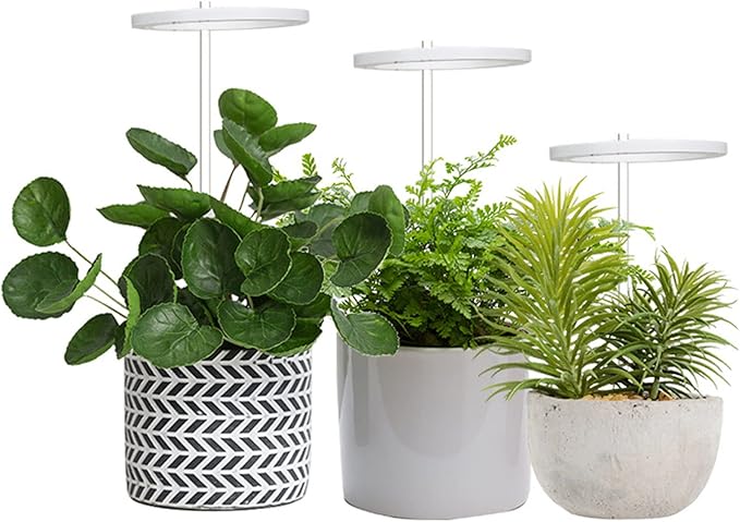 Yosoo LED Plant Grow Light 4 Head Design Full Spectrum Plant Lamp with Timer for Indoor Plants and Vegetables (1)