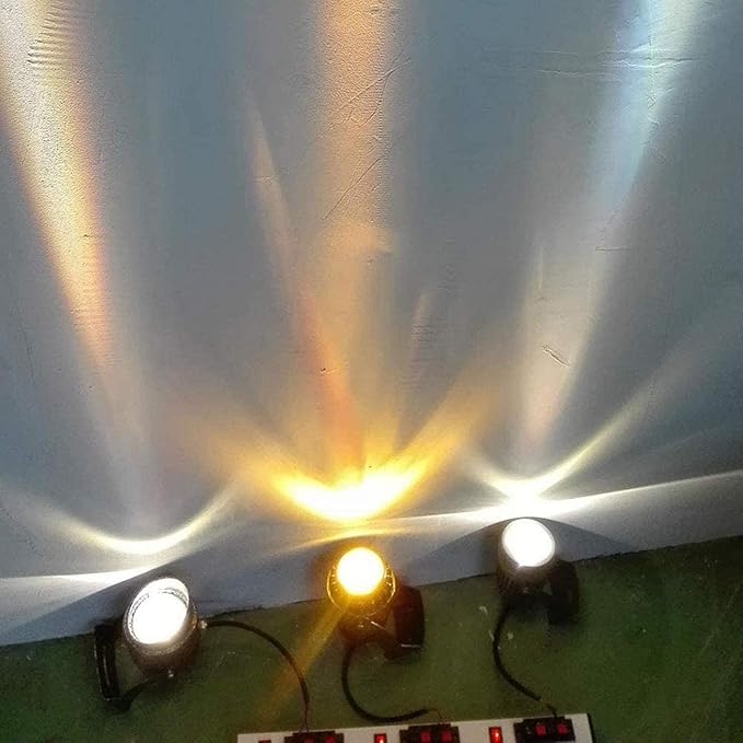 Led Spot Lights - Beam Light LED Floodlights Long Throw Led Building Exterior Wall Lighting Floodlight Long Throw Rooftop Party Spotlights(Green Light)