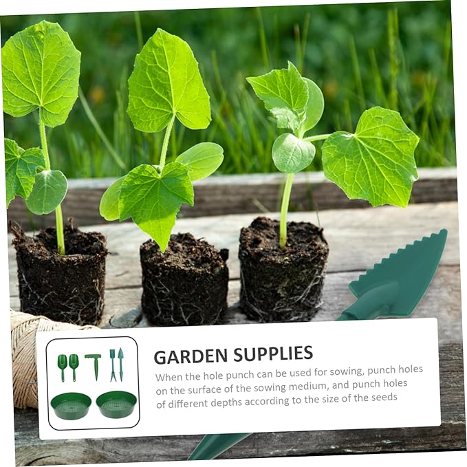 balacoo 1set Garden Tool Soil Sifter Shovel for Gardening Portable Cultivation Kit Soil Screens Shovels Planting Tool Maker for Garden Balcony Greenhouse