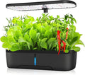 Hydroponic Growing System Led Grow Light Timer Automatic Water Pump Circulation Indoor Herb Garden Height-Adjustable Planters