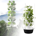 Lettuce Growtower Hydroponics Growing System Vertical Tower Automated Aeroponics Indoor Tower Garden with LED Grow Lights Aquaponics Growing Kits Herb Garden7 Layer