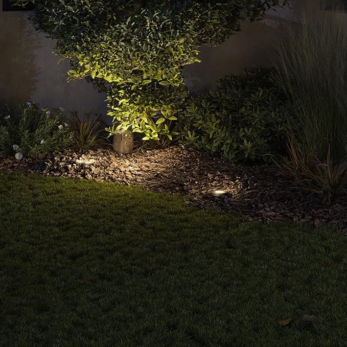 Hinkley Hardy Island 16701MZ Flat Top LED Well Light - Includes Wiring Kit &amp Anti-Corrosion PVC Burial Sleeve - Matte Bronze