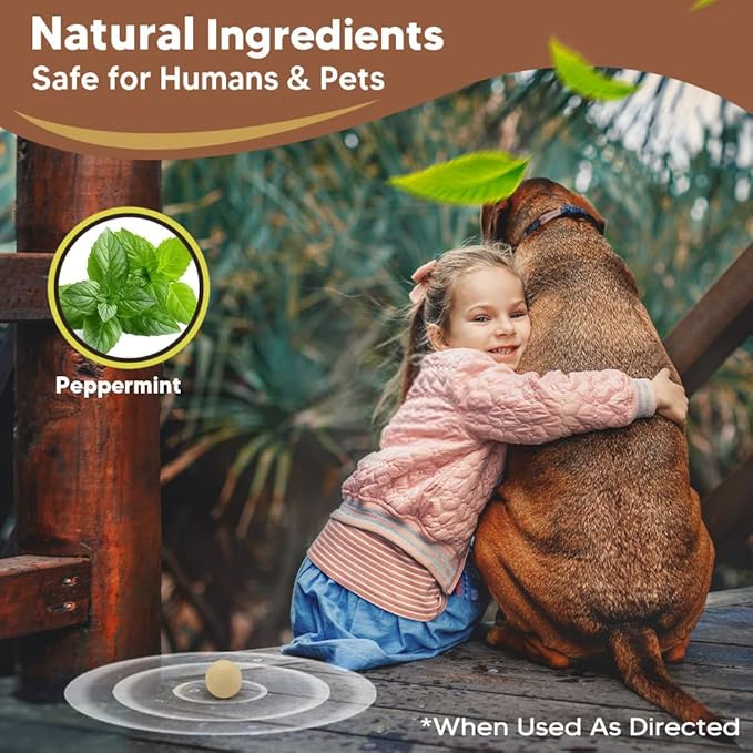 Deer Repellent Outdoor Deer Repellent for Plants Rabbit Repellent Outdoor Deer and Rabbit Repellent Keeps Deer &amp Rabbits Out of Garden Yard Lawn 8 Packs