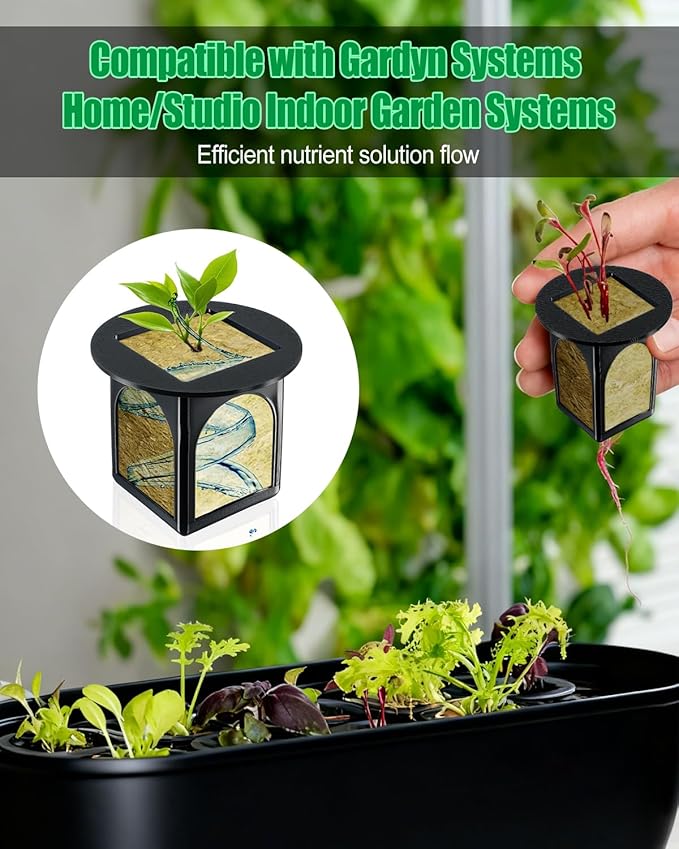 Hydroponic Planting Cup Hydroponic Growing System Compatible with Gardyn Home/Studio Indoor Garden System 15 Pack